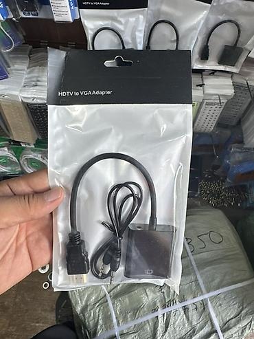 шнур vga hdmi: Адаптер HDTV to VGA - Преобразователь сигнала HDMI (HDTV) в VGA для — 1