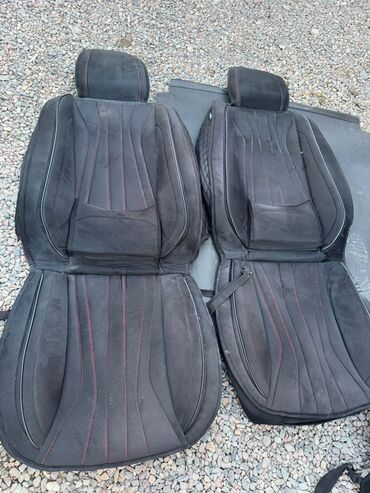 n макси: Чехолдор Алькантара, түсү - Кара, Universal Seat cover, Колдонулган, Өзү алып кетүү