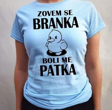 Majice kratkih rukava: Izrada majci po vašoj želji
S.m.l.xl.xxl 2000din
Boja: Bele i Crne — 5