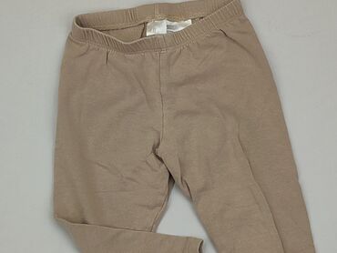beżowe spodnie dla chłopca: Legginsy dziecięce, H&M, 1.5-2 lat, 92, stan - Dobry
