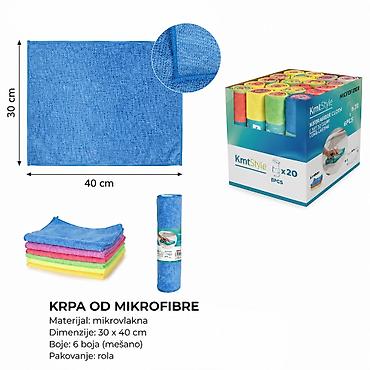 KMT Šarena krpa za brisanje 3213700 Praktične krpe od mikrofibre za