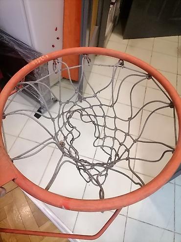 Ostali proizvodi za sport i razonodu: Koš Obruč sa mrežicom kao nov je
 Mirjevo — 4