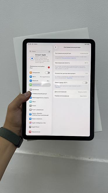 iphon air: Планшет, Apple, память 128 ГБ, 11" - 12", Wi-Fi, Новый, Детский цвет - Серебристый — 6
