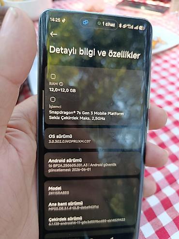 xiaomi redmi 9 t: Redmi Note 14 Pro+, 512 GB, rəng - Yaşıl, Sensor, Barmaq izi, Simsiz şarj — 7