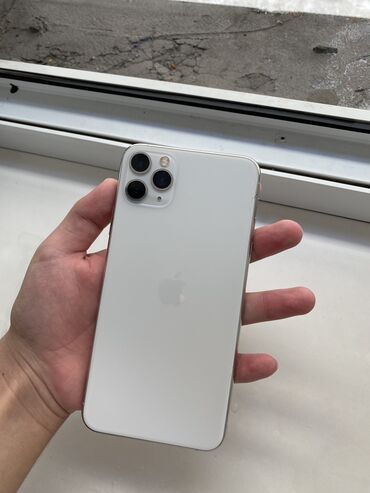 iphone 11 бэушный: IPhone 11 Pro Max, Б/у, 64 ГБ, Белый, 94 %