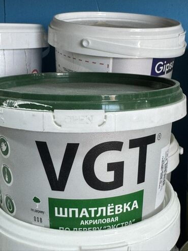 лак для текстуры: Акриловая шпатлевка VGT для дерева, предназначенная для выравнивания