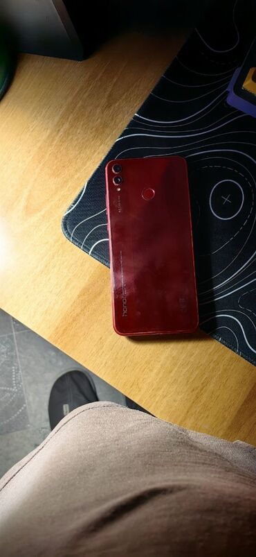 холодильник кичинекей: Honor 8X, Б/у, 64 ГБ, цвет - Красный, 1 SIM, 2 SIM