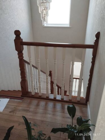 Готовые перила: Готовые перила, Материал: Дерево, Для террасы, Новый — 6