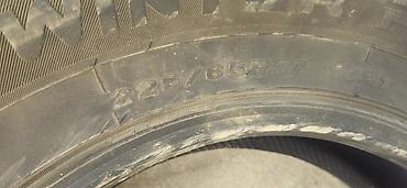 2255018 зима: Шины 225 / 65 / R 17, Зима, Б/у, Комплект, Легковые, Китай, Tourador — 1