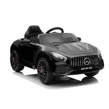 barcelona tech fleece: Mercedes GT AMG – Crni, dečiji auto na akumulator Šifra proizvoda — 1