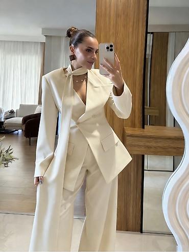 Kompleti: 🔥Ženski elegantni komplet – sako i široke pantalone
✅3600 din — 6