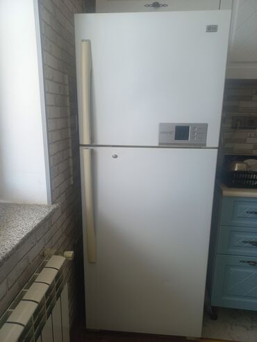 xaladenik ustası: 2 qapılı LG Soyuducu Satılır, rəng - Ağ