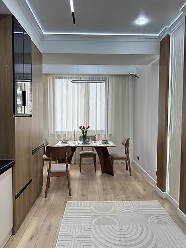 3 комнаты, 82 м², Асанбай мкр Элитка, 8 этаж, Дизайнерский ремонт