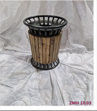 Baklar və çənlər: Məhsul: Daxili/çöl istifadə üçün metal zibil qutuları - Model — 30