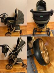 uşaq ucun qulaqlıq: İrada…. Kolyaska yenidir demek olar yalniz evde cox az ishlenib