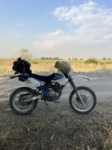 сколько стоит электрический мотоцикл: Suzuki DR350 на номерах, кик стартер