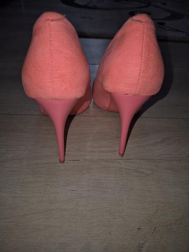 marcha shoes: Ženske salonke na štiklu – koralno/losos roze boje. - Brend: Yes Mile — 3