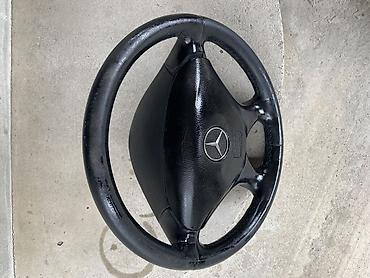 ikinci el tekerlek: Məhsul: Mercedes-Benz orijinal sükan - Rəng: qara - Material: dəri — 2