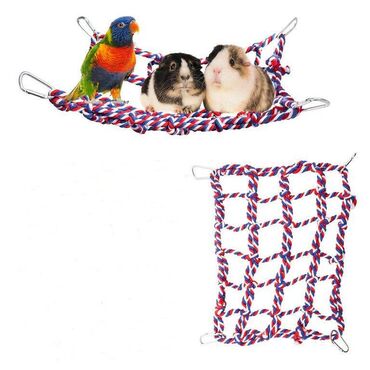 животные хомяк: Тканая сетка для скалолазания, игрушка для попугая, птиц, хомяка