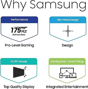 Мониторы: Монитор, Samsung, Б/у, OLED, 34" - 35" — 9