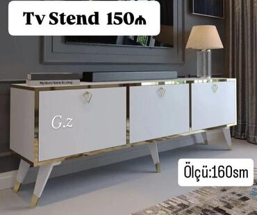 купить круглый стеклянный стол на кухню: *Tv Stend ✔️150Azn* ▫️İstehsal Rusiya Laminat 18/lik qalınlıqda