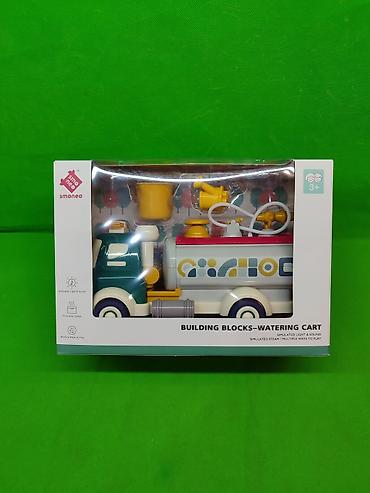 Игрушки: Поливалка машинка игрушка музыкальная🚛 Комплектация товара — 8