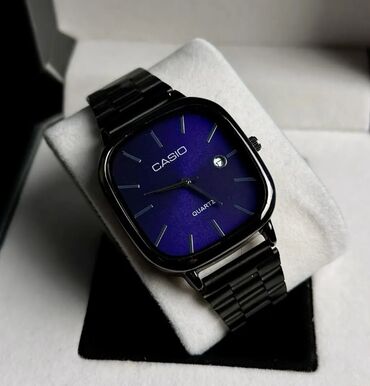цифровые часы наручные: Классические часы часы, Casio, Водонепроницаемые, Мужские, Новый