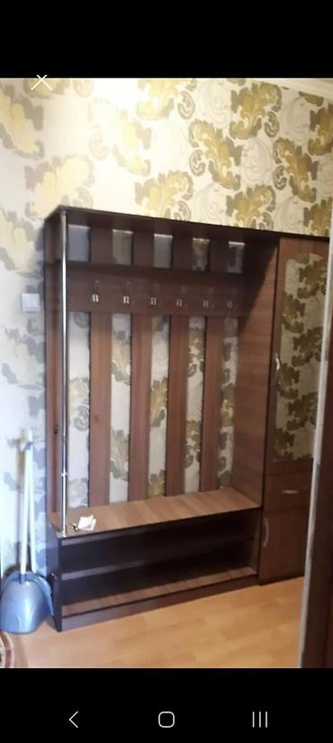 standing mirror: Спальный гарнитур, Б/у, Двуспальная кровать, Дерево, Бесплатная доставка, цвет - Коричневый — 7