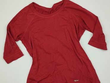 czerwona eleganckie bluzki: Блуза жіноча, S, стан - Хороший