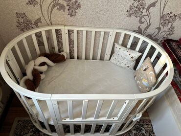 Детские кровати трансформеры: Детская кровать трансформер, Б/у, Другой тип, цвет - Белый — 2