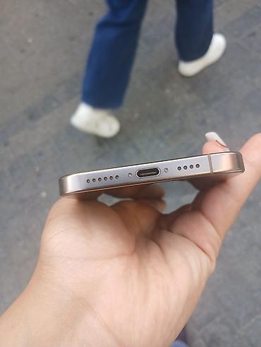 16 pro max dubay: IPhone 16 Pro Max, 256 GB, Natural Titanium, Zəmanət — 3