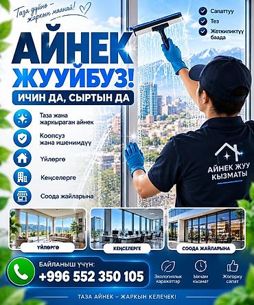 jack 3 5: Уборка помещений, | Мойка окон, | Дома — 1