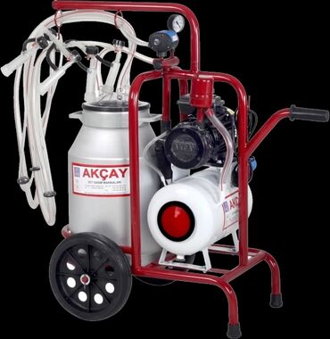 Товары и оборудование для с/х животных: Доильный аппарат масляный турецкая (бренд akcay) на одну и на две — 3