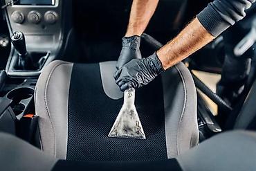убрать потеки: Химчистка салона автомобиля - Экстракторная глубокая очистка сидений — 1