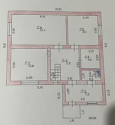 Продажа коттеджей и домов: Продаётся мансардный дом с центральными коммуникациями, 4 сотки, район — 13