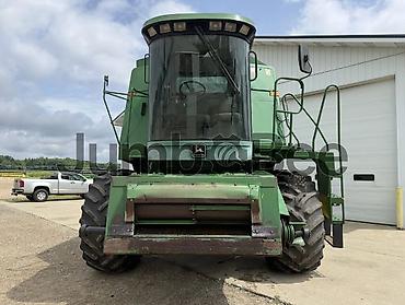 измельчители: John Deere 9500 — Комбайн, 1991 г. Б/У | Доставка из США Двигатель и — 6