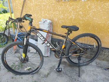Велосипед GALAXY [10000 KGS] состояние 6/10 Сидушка, руль, камера и