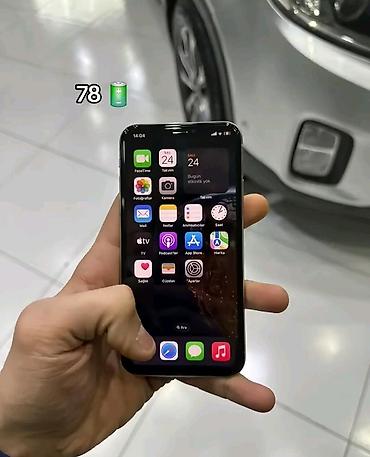 iphone 10 x: IPhone X, Gümüşü, Simsiz şarj — 2