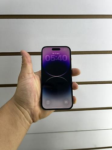 Apple iPhone: IPhone 14 Pro, 256 ГБ, чёрный Фейс✅ Трутон✅ АКБ 88% Память 256 🧠 — 2