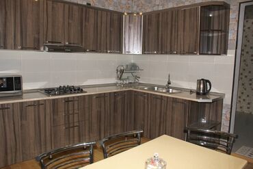 Günlük kirayə evlər: 95 kv. m, 3 otaqlı, Kanalizasiya, Kombi, Qaz — 8