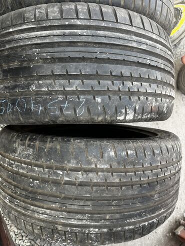 Шины: Шины 275 / 40 / R 19, Лето, Б/у, Пара, Легковые, Continental