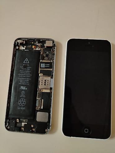 iphone ikis: IPhone 5s, < 16 GB, Ağ, Qırıq — 2