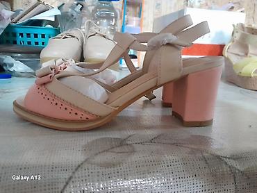Босоножки, сандалии, шлепанцы: Женские летние босоножки — 2 пары 1) Персиково-бежевые босоножки на — 1