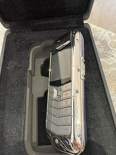 telefon ekran: Vertu < 2 GB Memory Capacity, rəng - Mavi, Düyməli — 7
