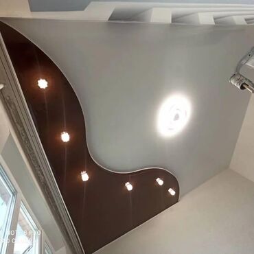 Натяжной потолок: Натяжной потолок Матовое, 3D потолки, Глянцевое Бесплатный замер, Гарантия, Монтаж — 16