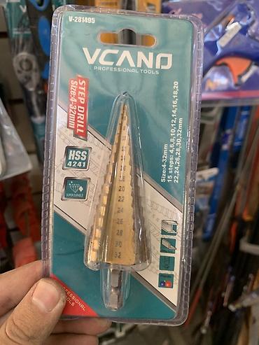Сверла: Ступенчатое сверло VCANO V-281495 - Тип: Step Drill (ступенчатое) - — 1