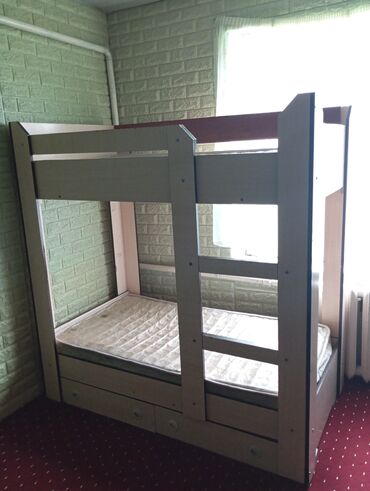 ограничитель для кровати: Двухъярусная кровать, Для девочки, Для мальчика, Б/у