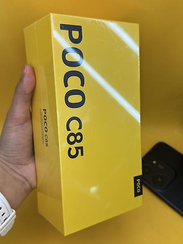 redmi note 12c: Poco C85, Новый, 128 ГБ, цвет - Черный, В рассрочку, 2 SIM — 2