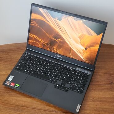 lenovo legion y90: Ноутбук, Lenovo, 16 ГБ ОЭТ, AMD Ryzen 5, 15.6 ", Колдонулган, Оюндар үчүн, эс тутум HDD + SSD