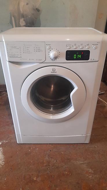 pulsuz uce: Paltaryuyan maşın Indesit, 5 kq, Ehtiyat hissələri kimi, Avtomat, Qurutma var, Kredit yoxdur, Pulsuz çatdırılma — 2